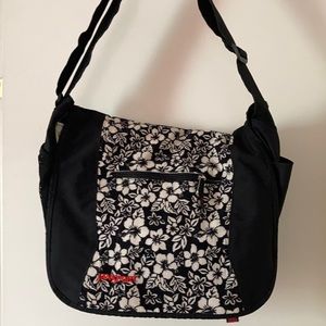 VINTAGE Jansport HIBISCUS school bag